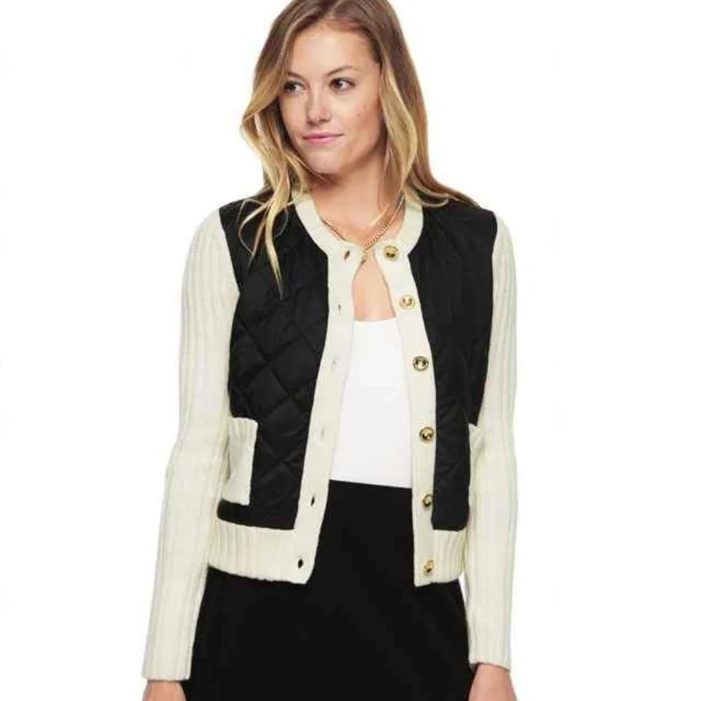 Juicy Couture Mixed  Media Jacket